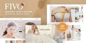 Fivo – Wedding Shop Fashion Shopify Theme