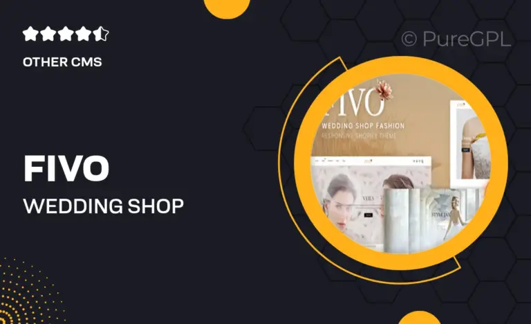 fivo wedding shop fashion shopify theme