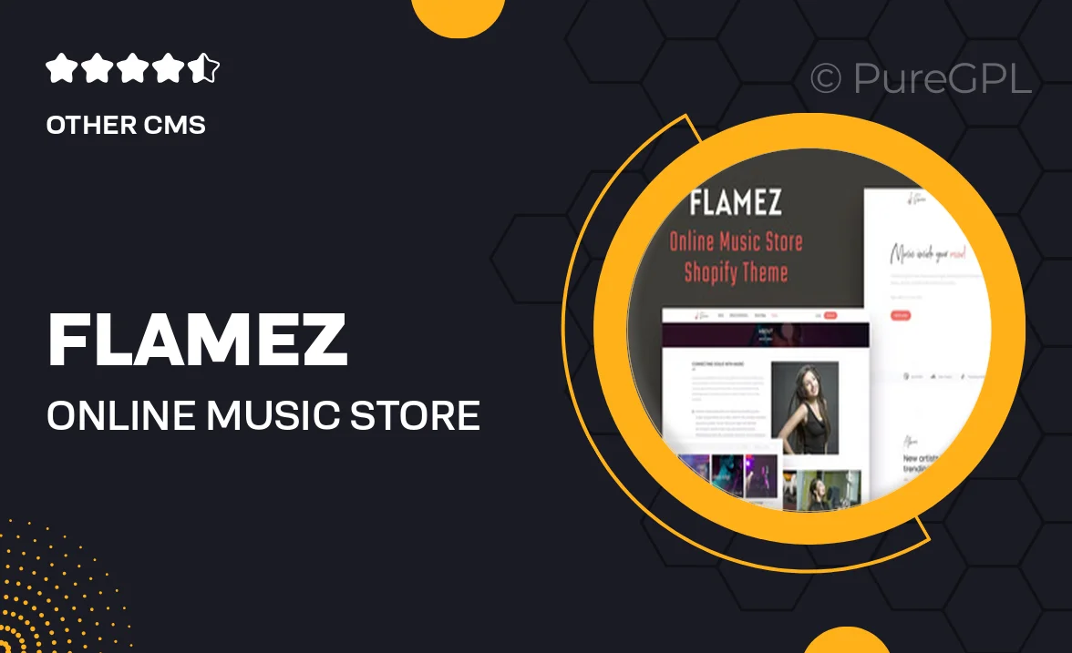 Flamez – Online Music Store Shopify Theme