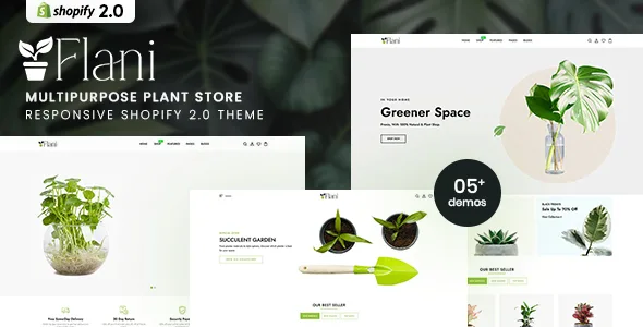flani multipurpose plant store shopify 20 theme