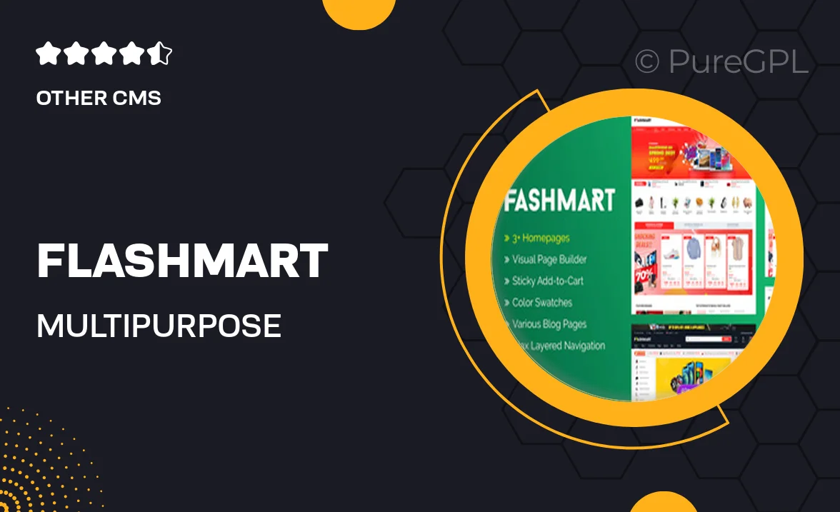 FlashMart – Multipurpose Sections Shopify Theme