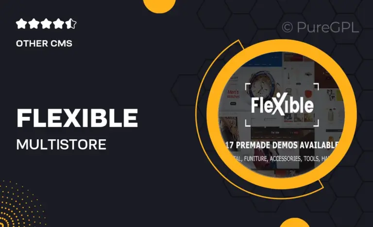 flexible multi store responsive section based shopify theme