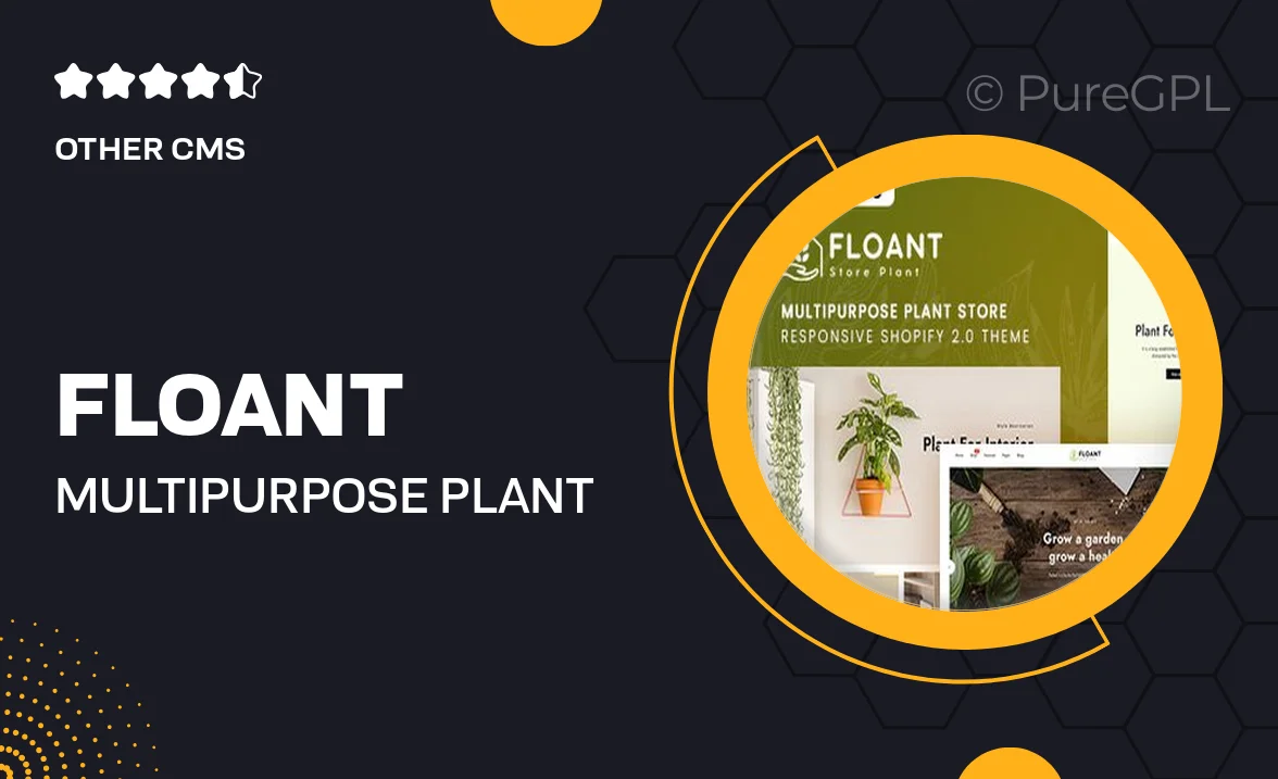 Floant – MultiPurpose Plant Store Shopify 2.0 Theme