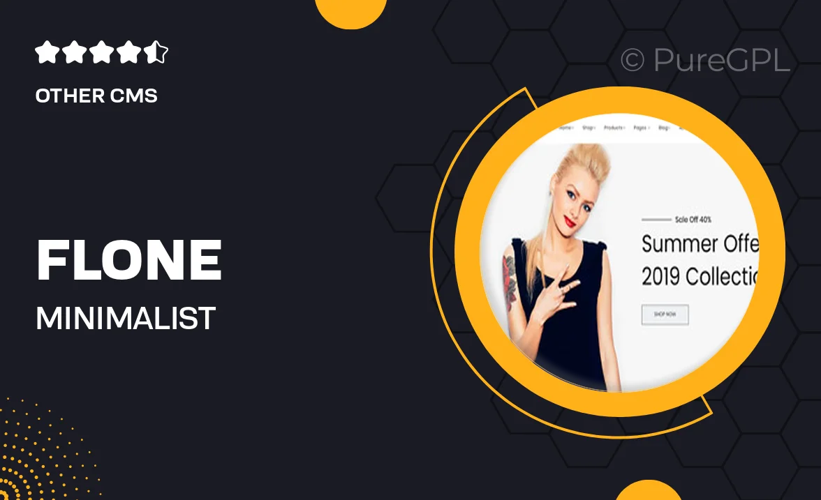 Flone – Minimalist eCommerce Shopify Theme