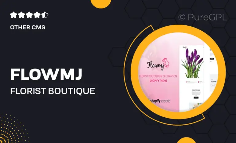 flowmj florist boutique decoration store