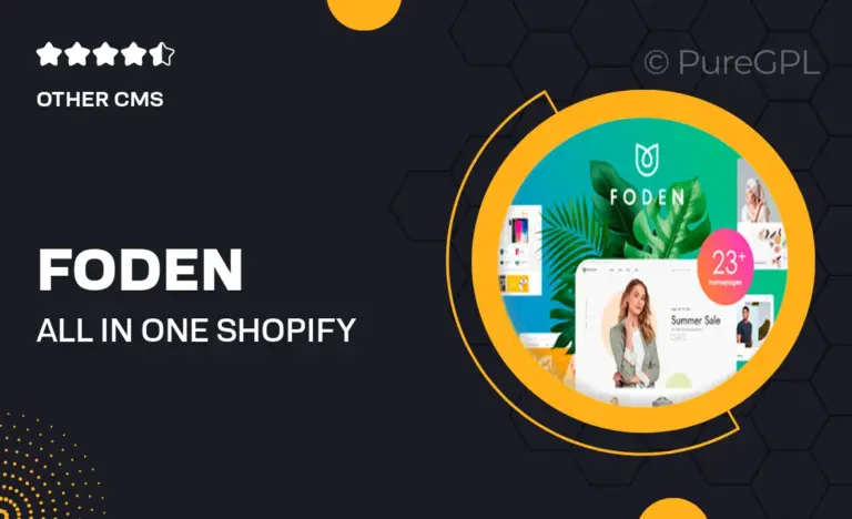 foden all in one shopify theme