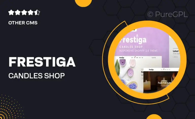 frestiga candles shop responsive shopify 2 0 theme