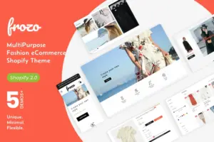 Frozo – Clothing and Fashion Shopify Theme