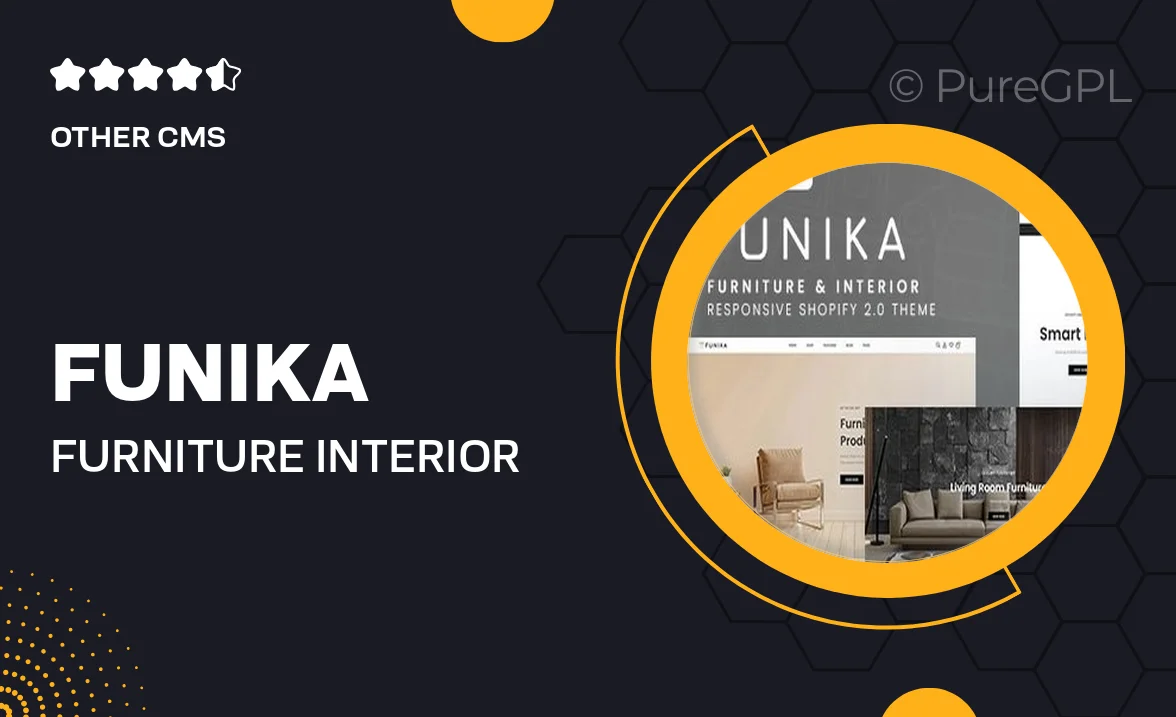 Funika – Furniture & Interior Responsive Shopify 2.0 Theme