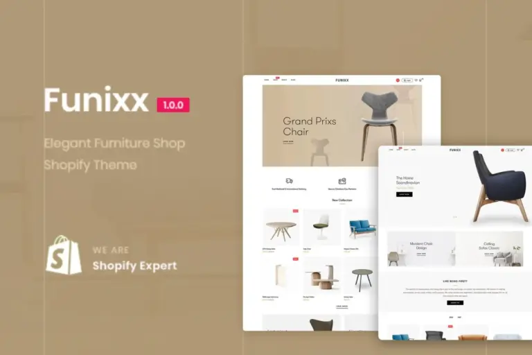 funixx elegant furniture shop for shopify 1