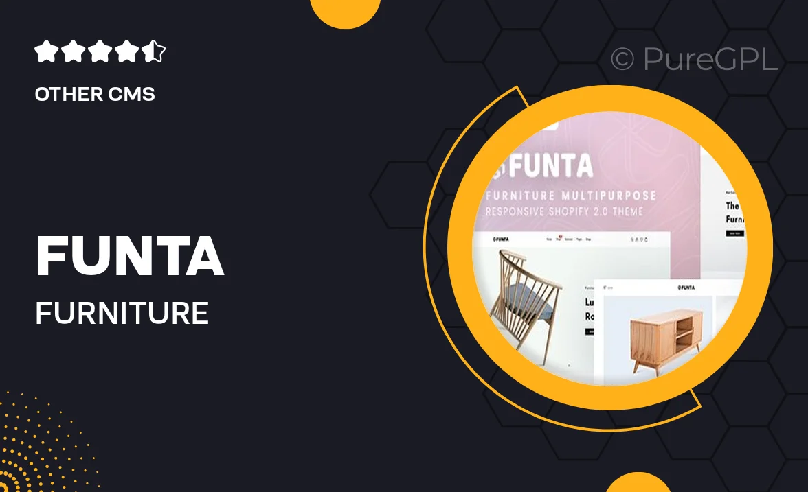 Funta – Furniture Multipurpose Responsive Shopify 2.0 Theme