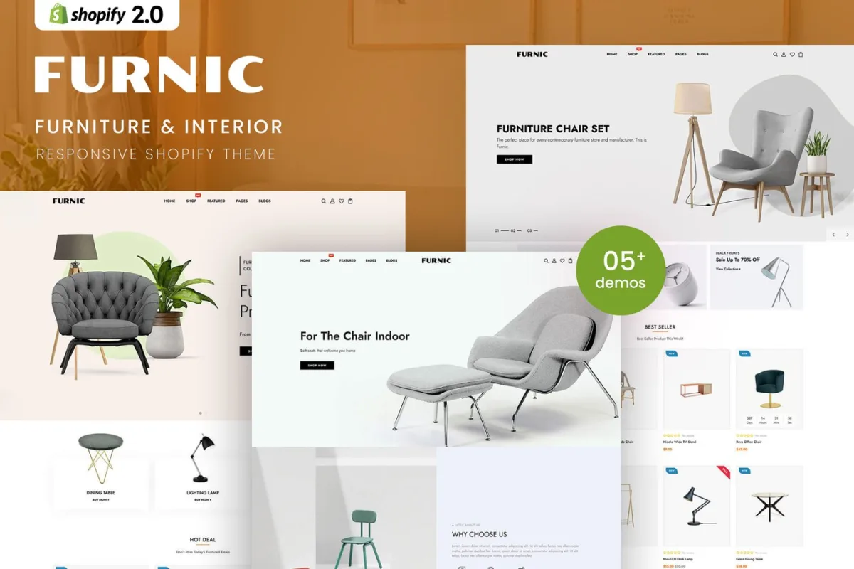 Furnic – Furniture & Interior Shopify 2.0 Theme