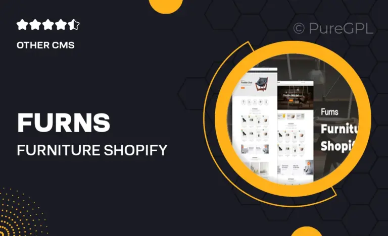 furns furniture shopify theme
