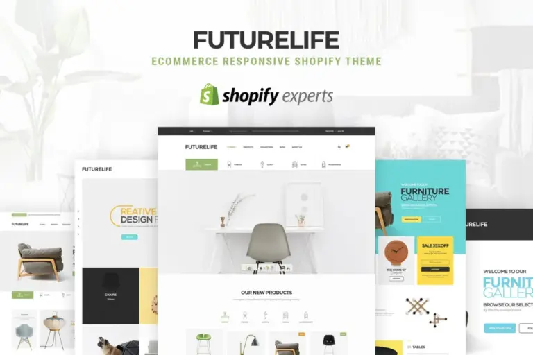 futurelife ecommerce responsive shopify theme 1