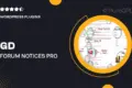 GD Forum Notices Pro for bbPress