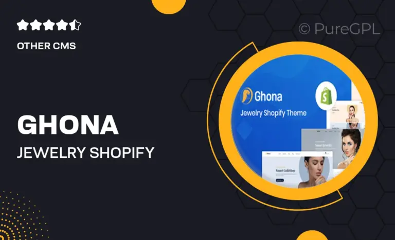 ghona jewelry shopify theme