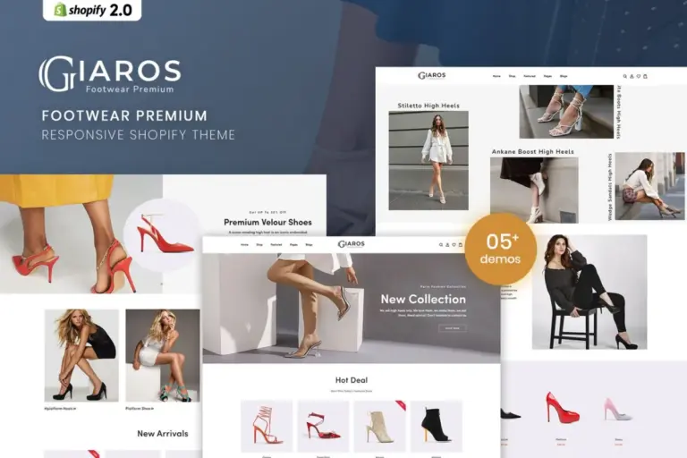 giaros footwear premium responsive shopify theme 1