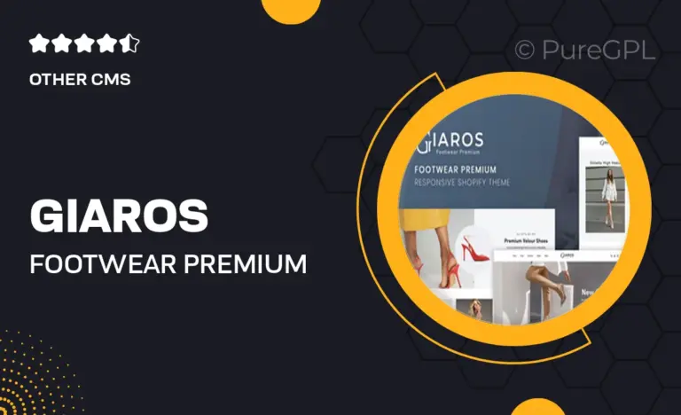 giaros footwear premium responsive shopify theme