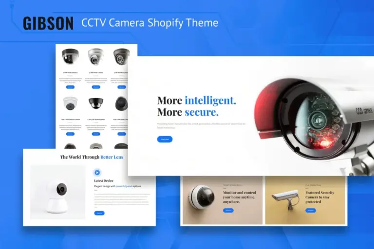 gibson single product shop shopify theme 1