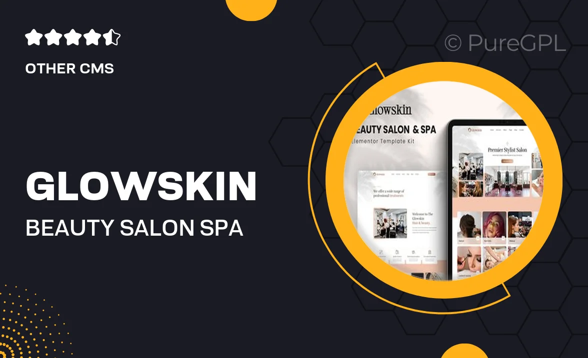 Glowskin – Beauty Salon & Spa Elementor Template Kit