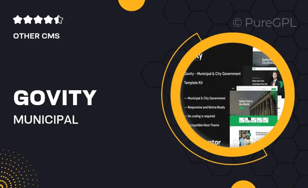Govity – Municipal & Government Elementor Template Kit 50 Govity – Municipal & Government Elementor Template Kit