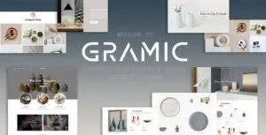 Gramic – Ceramics & Pottery Decor Shopify Theme