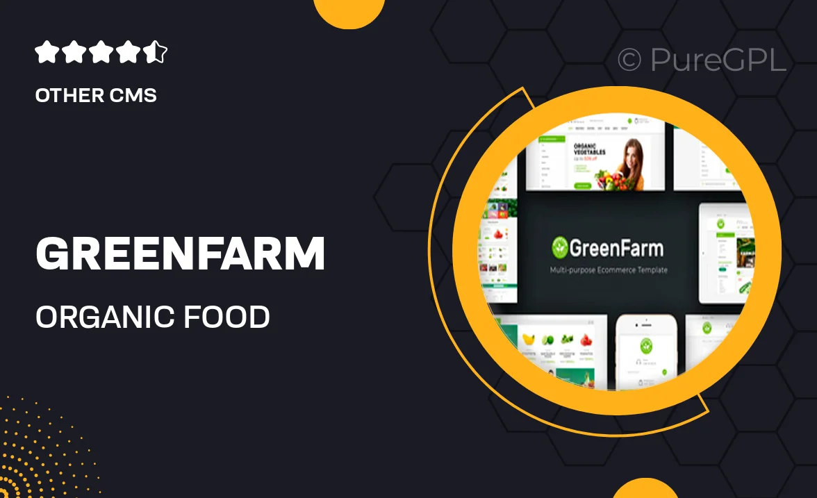 Greenfarm – Organic & Food Prestashop Theme