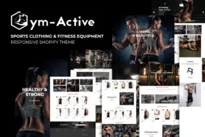 Gym Active – Sports Clothing & Fitness Equipment Shopify Theme