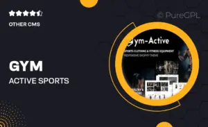 Gym Active – Sports Clothing & Fitness Equipment Shopify Theme