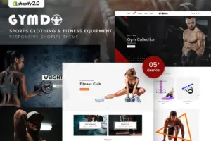 Gymdo – Sports Clothing & Fitness Equipment Shopify Theme