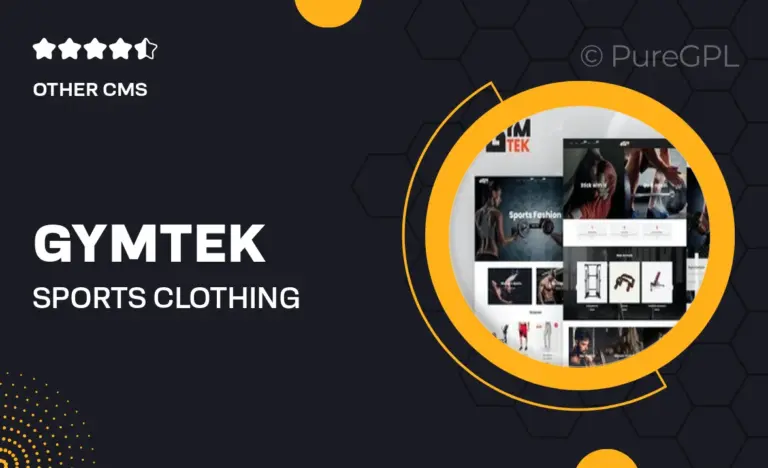 gymtek sports clothing fitness equipment shopify theme