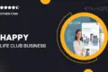 Happy Life Club – Business Tutor Elementor Template Kit