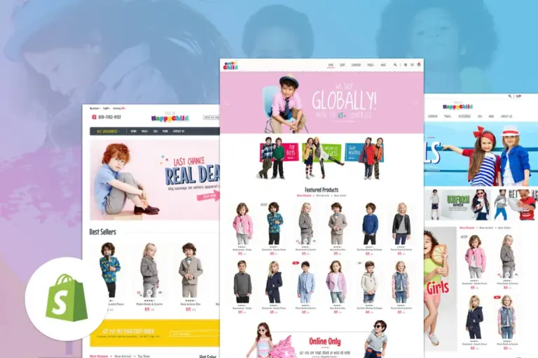 happychild multi store responsive shopify theme 1