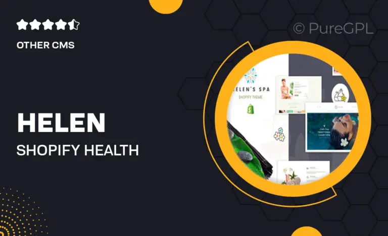 helen shopify health beauty cosmetic store