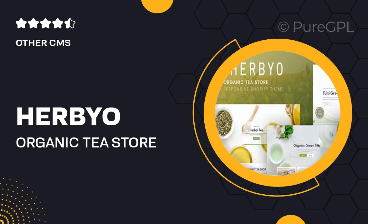 Herbyo – Organic Tea Store Shopify Theme