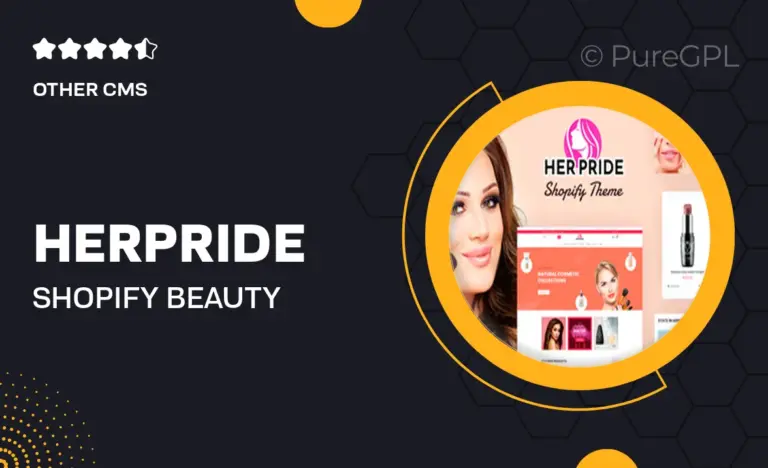 herpride shopify beauty center cosmetic shop