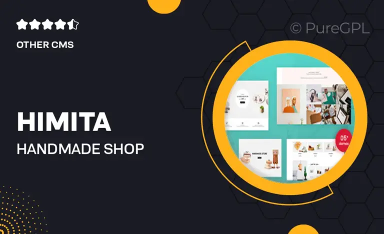 himita handmade shop accessories shopify theme