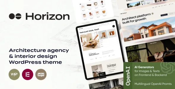 Horizon – Interior Design WordPress Theme