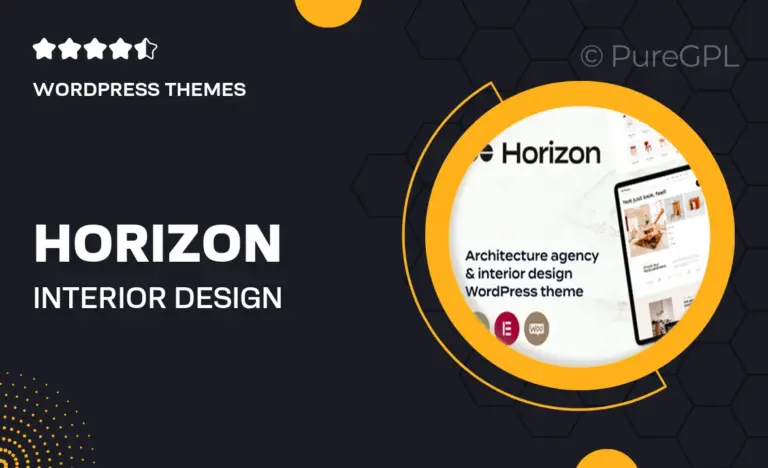 horizon interior design wordpress theme