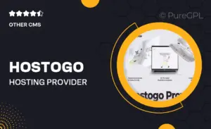 Hostogo – Hosting Provider Elementor Template Kit