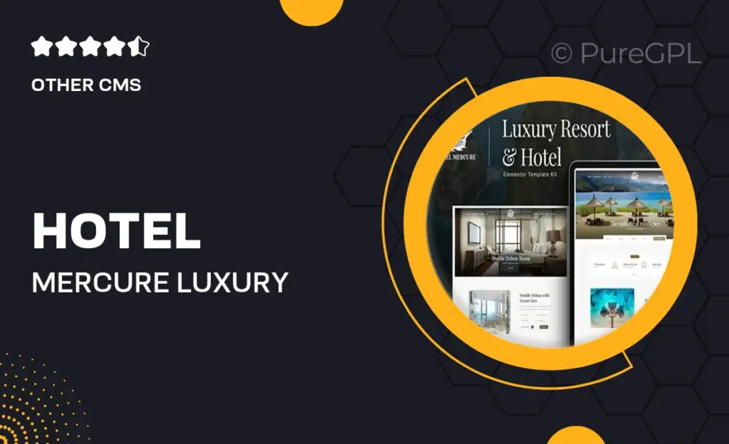 Hotel Mercure – Luxury Resort & Hotel Elementor Template Kit 29 Hotel Mercure – Luxury Resort & Hotel Elementor Template Kit