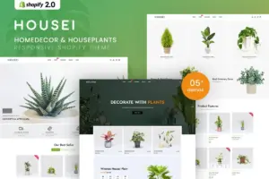 Housei – Homedecor & Houseplants Shopify Theme