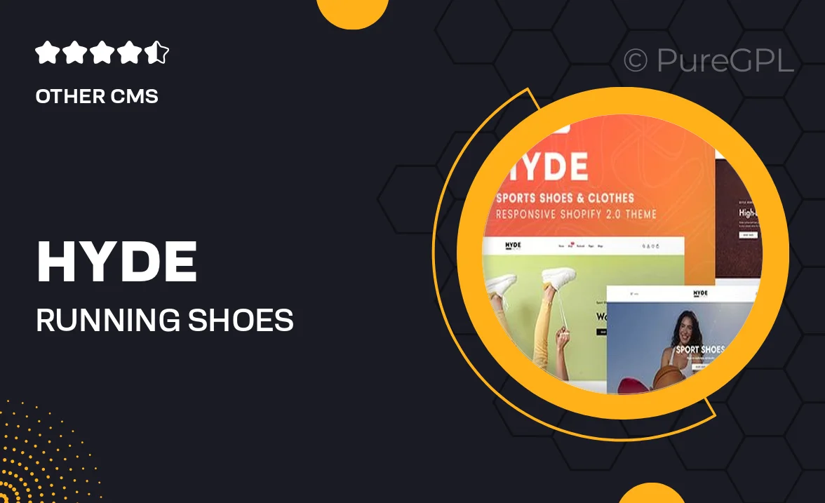 Hyde – Running Shoes, Sports Shoes & Clothes Shopify 2.0 Theme