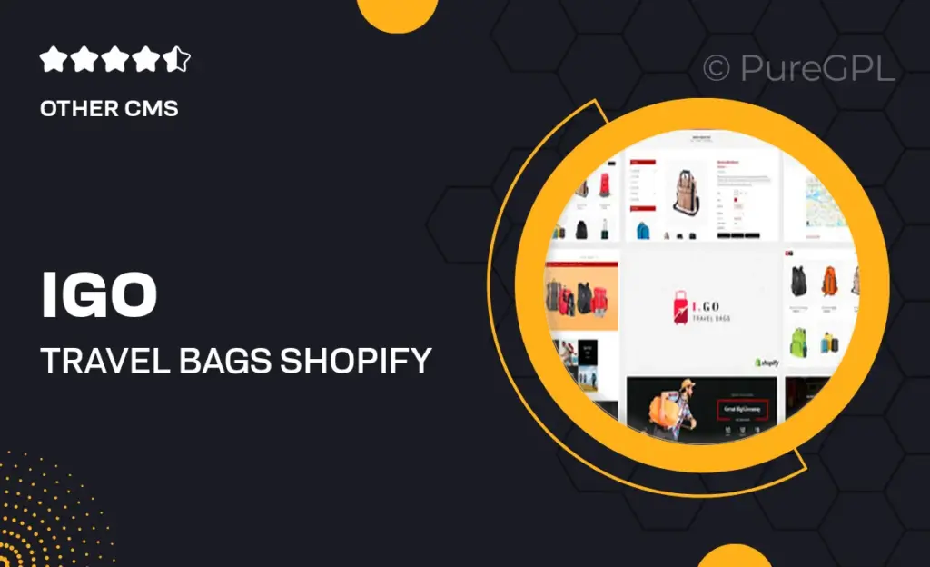 Igo | Travel Bags Shopify Theme 28 Igo | Travel Bags Shopify Theme