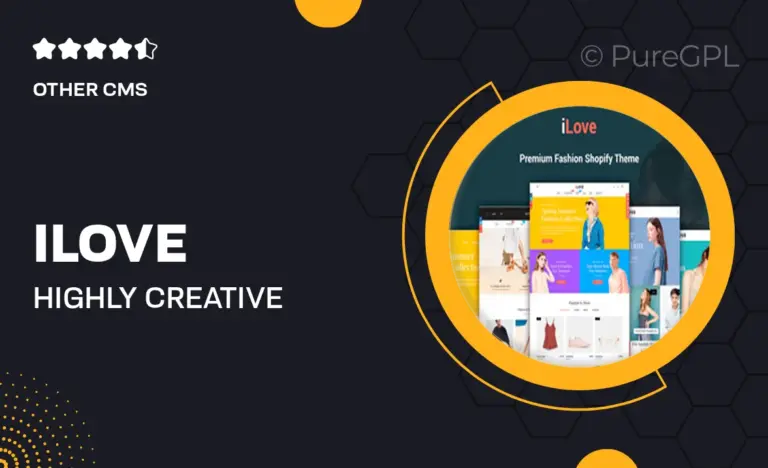 ilove highly creative responsive shopify theme