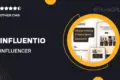 Influentio Influencer Influentio – Marketing & Creative Agency Elementor Pro Template Kit