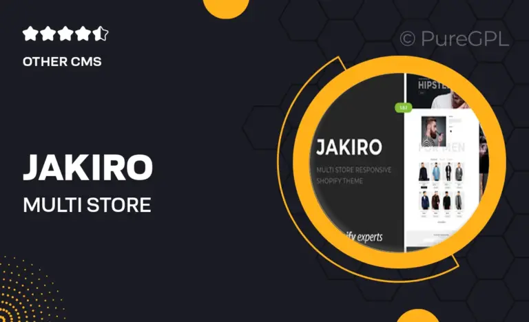 jakiro multi store responsive shopify theme