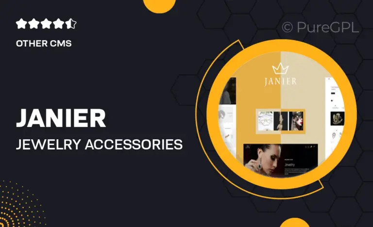 janier jewelry accessories responsive shopify