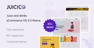 Juicico – The Juice & Drink Ecommerce Shopify Theme