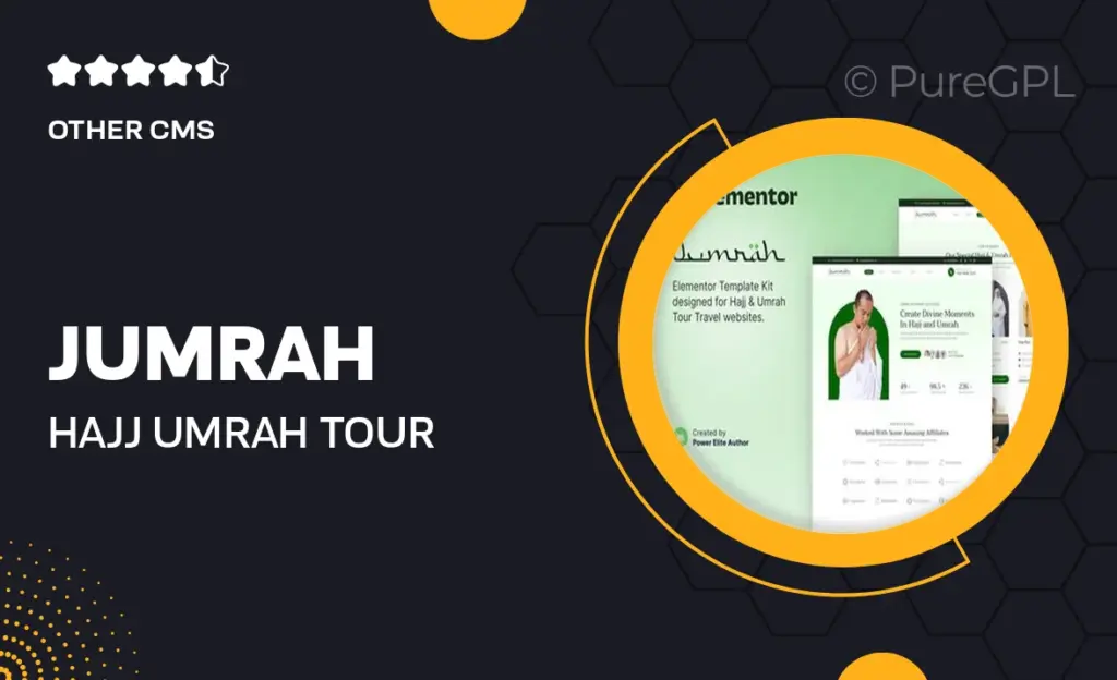 Jumrah – Hajj & Umrah Tour Travel Elementor Template Kit 51 Jumrah – Hajj & Umrah Tour Travel Elementor Template Kit
